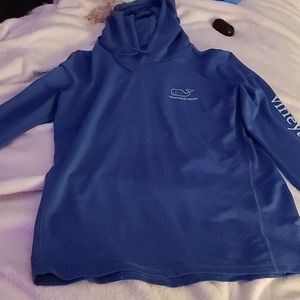 Vineyard Vines blue sports hoodie